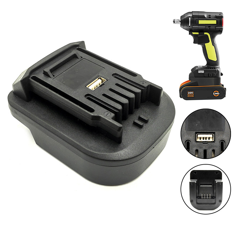 Power Tools Green - Adapter Chuyển Đổi Worx 4Pin Cam
