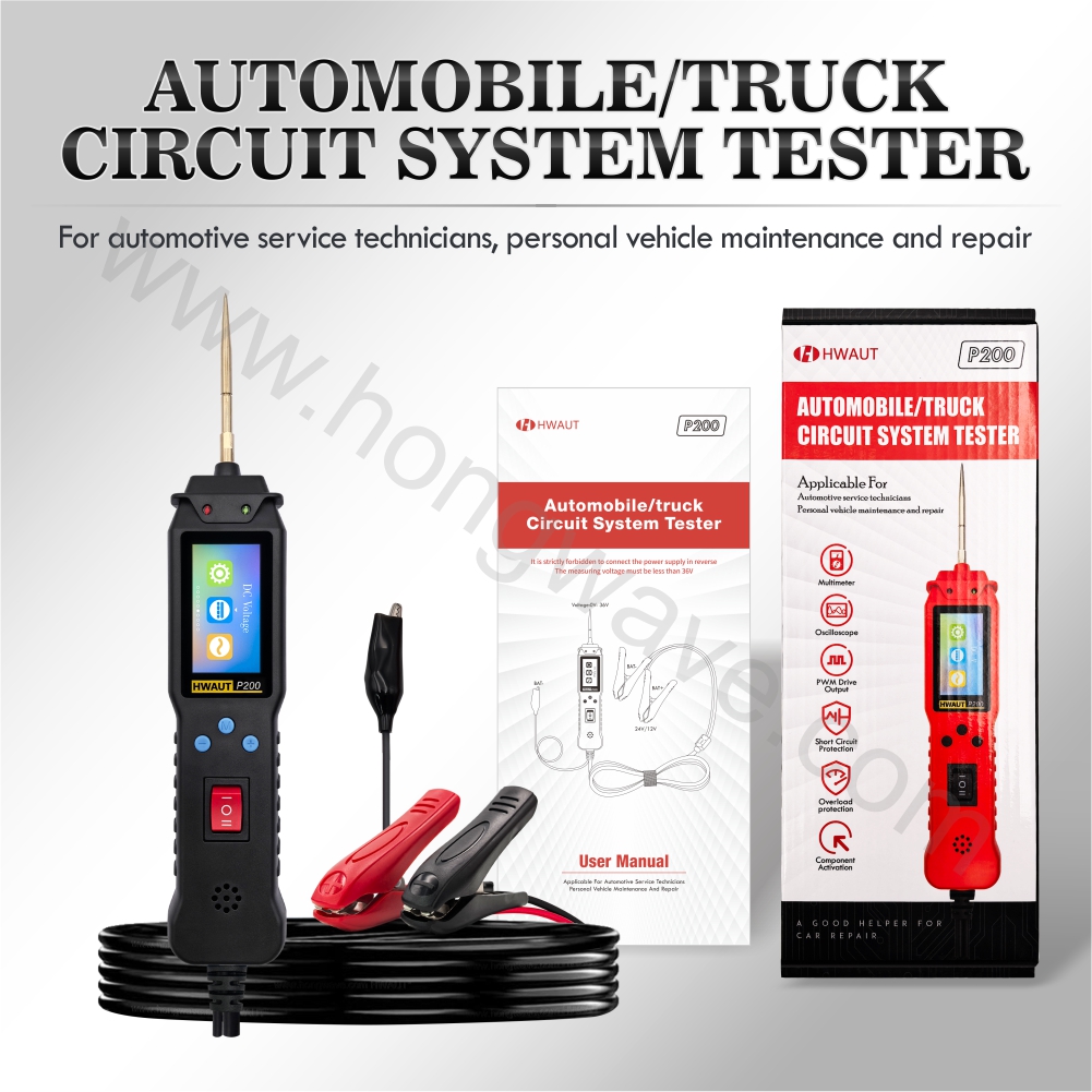 Power Tools English - HWAUT P200 Smart Car Circuit Tester