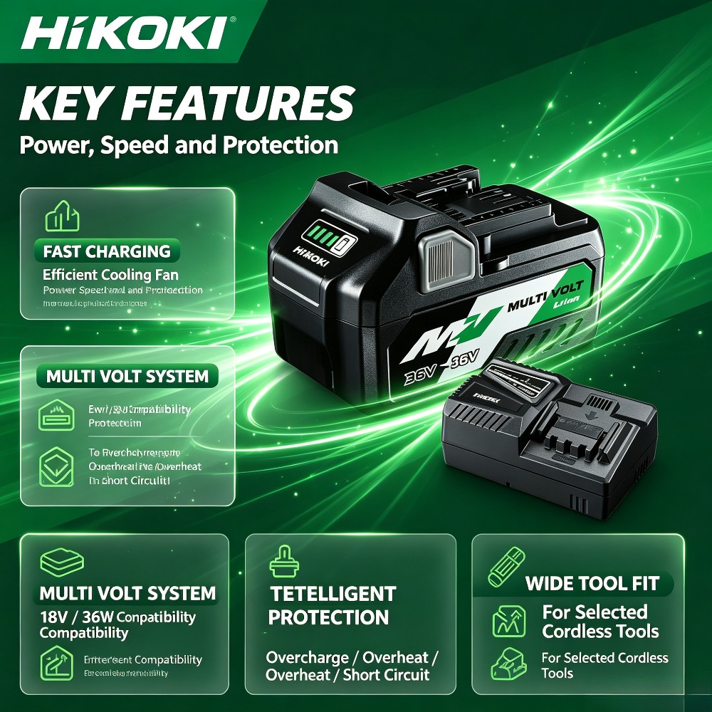100% Original HiKOKI BSL36A18  - đánh giá và giá Power Tools Hitachi