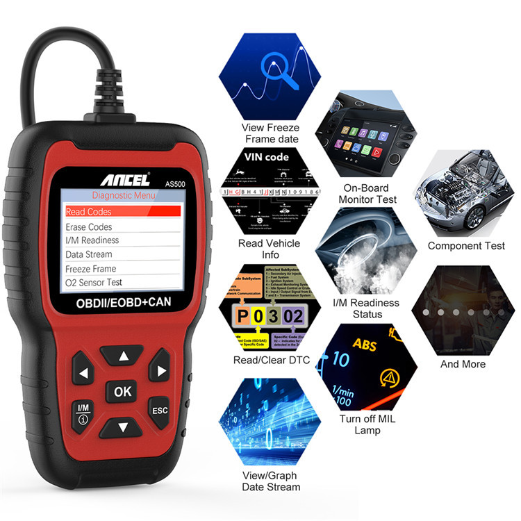 Ancel AS500 OBD2 Electric Powe - đánh giá và giá Power Tools English