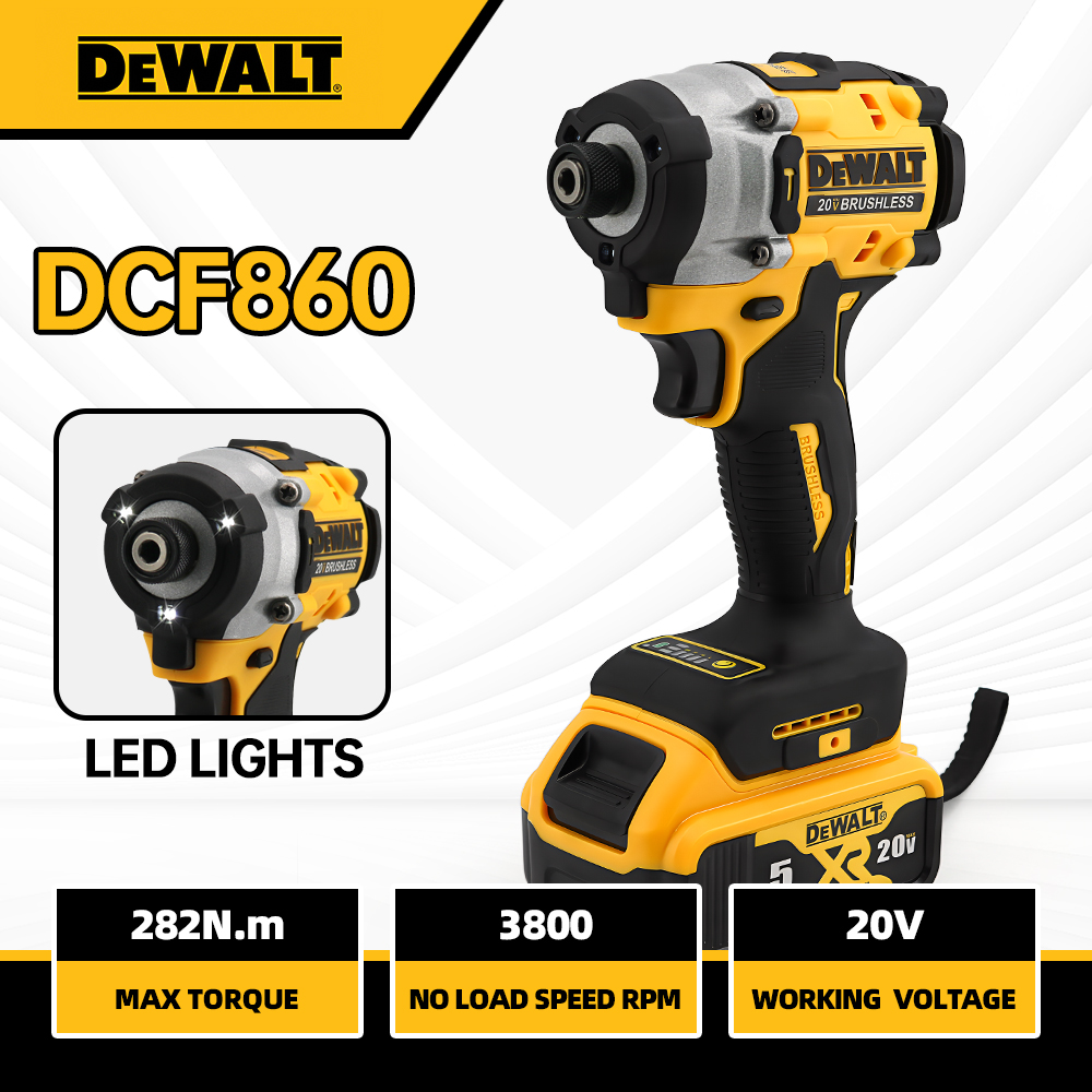 Dewalt DCF860 Cordless Brushle - đánh giá và giá Dewalt Power Tools Xr