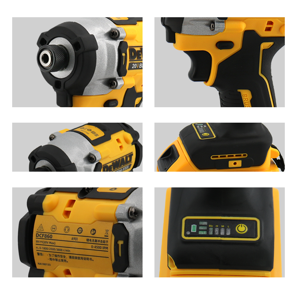 Dewalt DCF860 Cordless Brushle - đánh giá và giá Dewalt Power Tools Xr