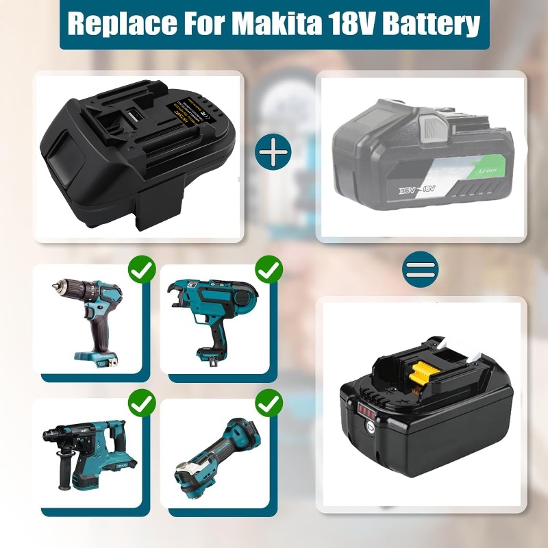 ALASICKA Battery Adapter HK18M - đánh giá và giá Power Tools Hitachi