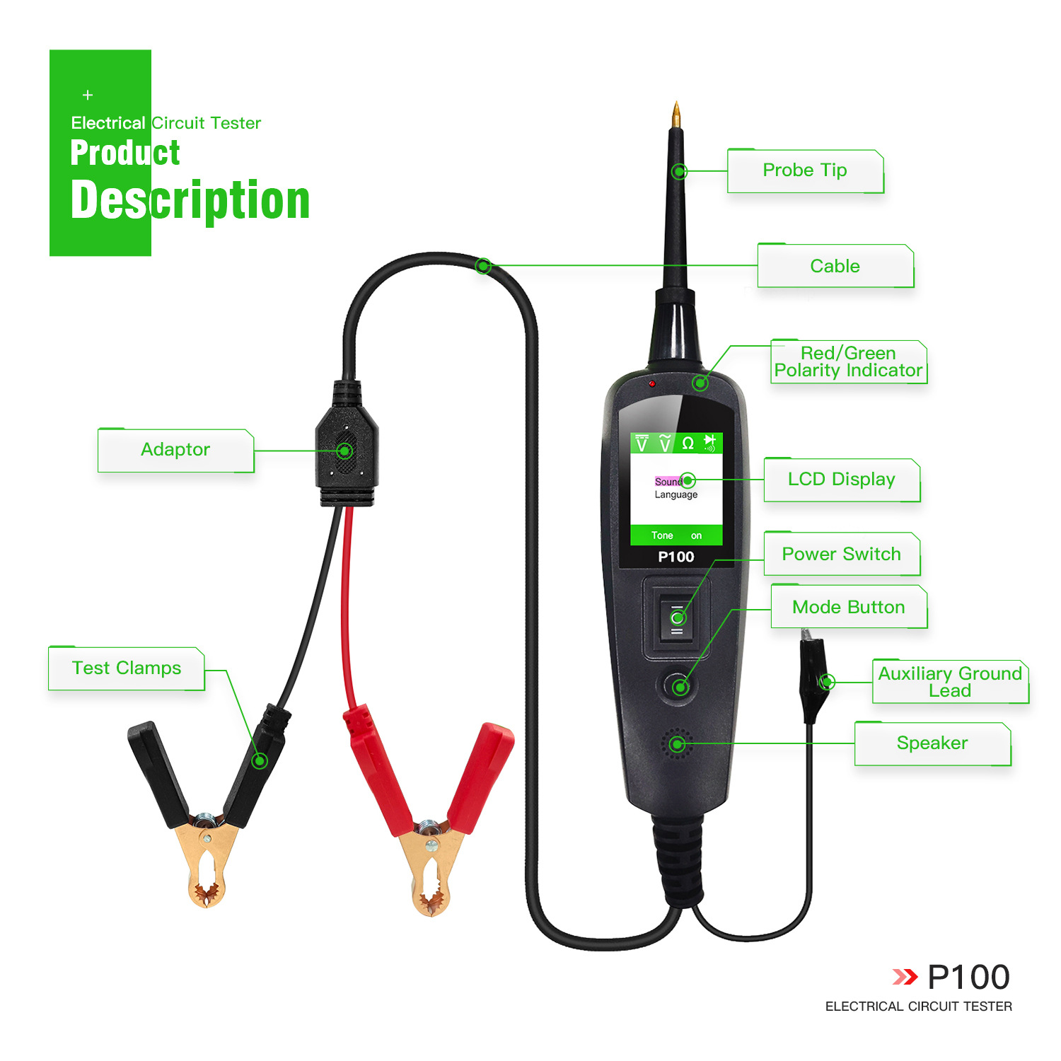 For TopDiag P100 2M Car Electr - đánh giá và giá Power Tools English