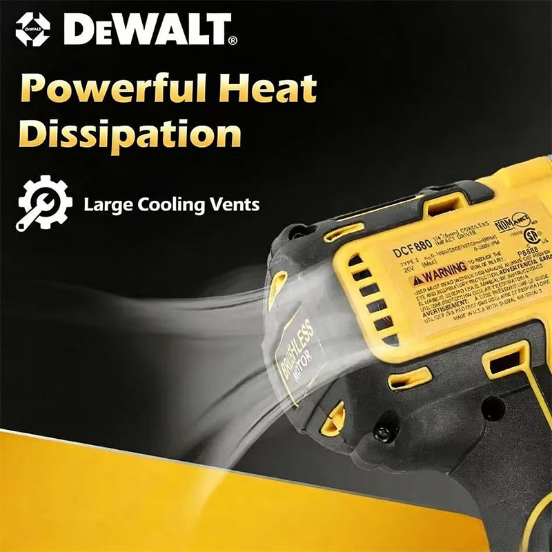 DEWALT DCF880 20V Max XR Brush - đánh giá và giá Dewalt Power Tools Xr