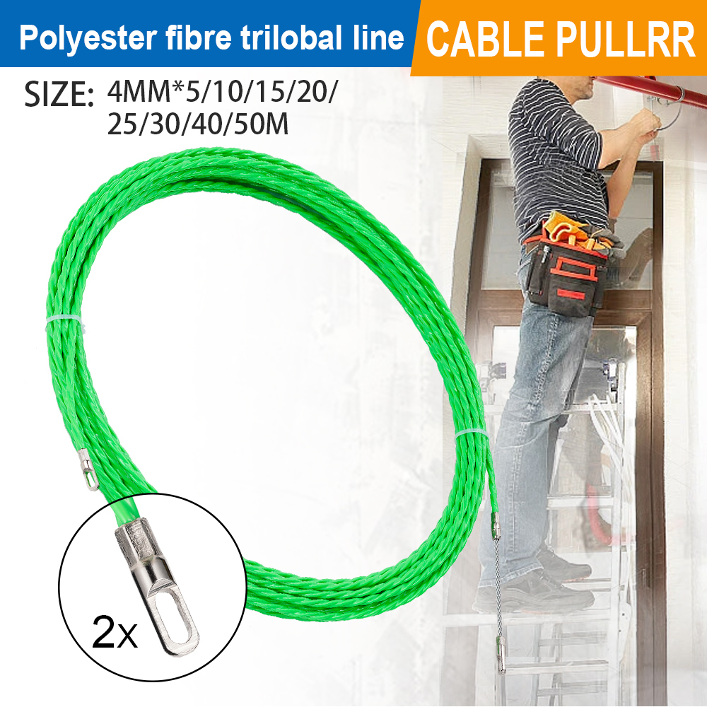4MM Fiberglass Fish Tape Cable - đánh giá và giá Power Tools Green