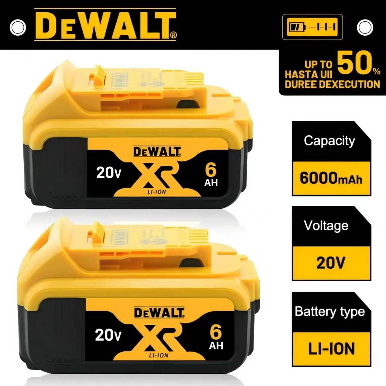 DeWALT XR 100% Original Batter - đánh giá và giá Dewalt Power Tools Xr