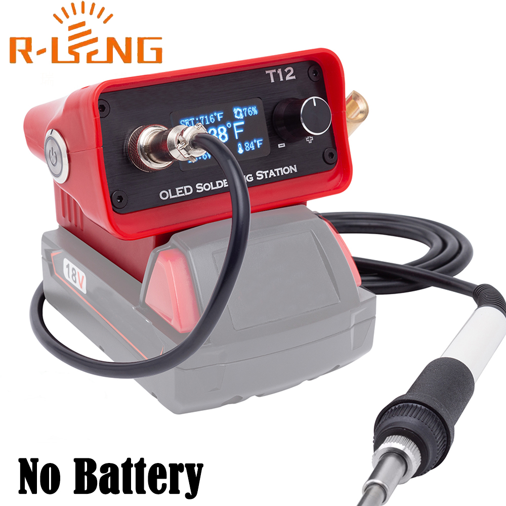 OLED T12 Soldering Iron Statio - đánh giá và giá Power Tools Hitachi