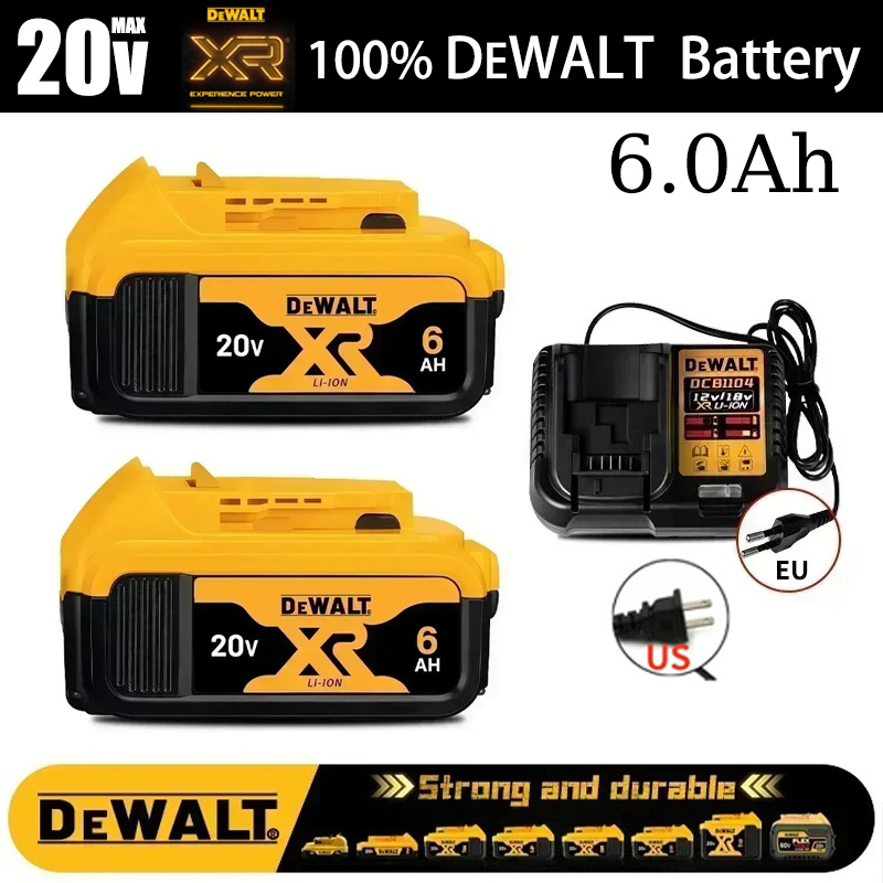 XR DeWalt 20V MAX Battery 6.0A - đánh giá và giá Dewalt Power Tools Xr