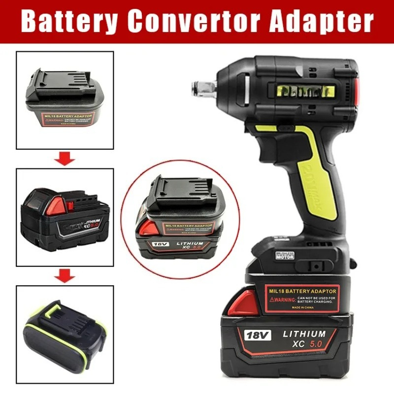 Battery Adapter Converter for  - đánh giá và giá Power Tools Green