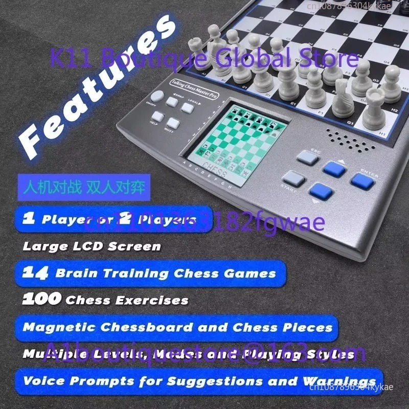 Beginners Chess Computer Elect - đánh giá và giá Power Tools English